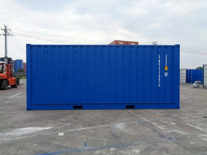 Contenedor Open Side (OS) 20 pies – Nuevo y Multifuncional Azul