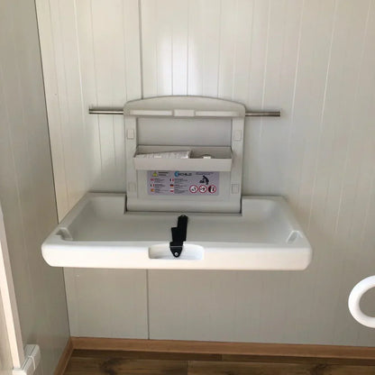 Contenedor sanitario de panel sándwich 6,00 × 3,00 m