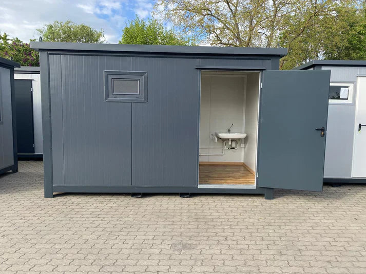WC Cabina Doble 4×2 m con rampa – Accesible PMR