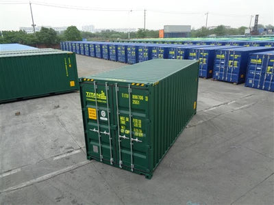 contenedor High Cube de 20 pies nuevo Verde