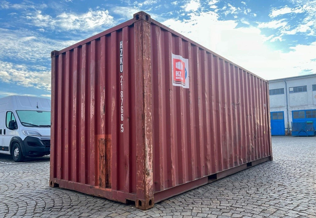 Contenedores marítimos de 20’ usado rojo
